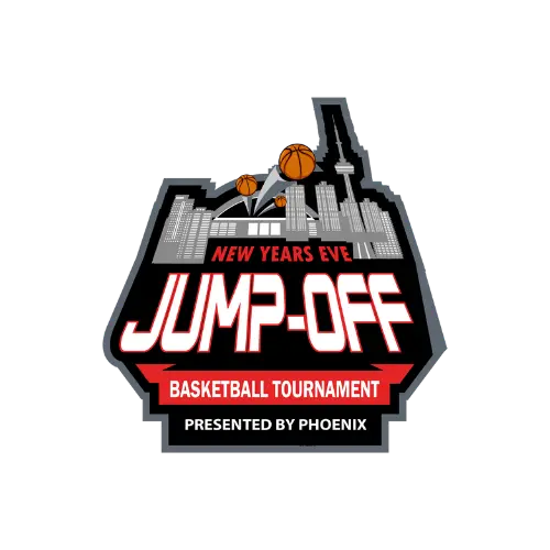 New Years Eve Jump Off Basketball Tournament Logo